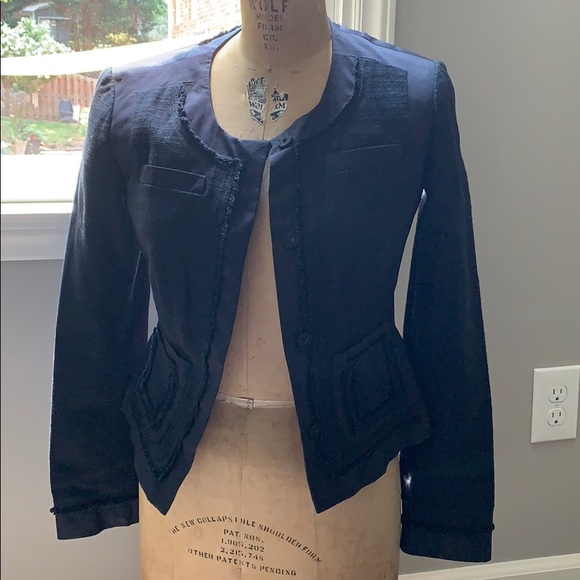 Ann Taylor Jackets & Blazers - Ann Taylor fine Italian fabric blazer